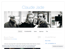 Tablet Screenshot of claudejade.com